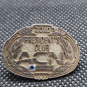 Sterling Silver 2010 ACN President's Club Pin